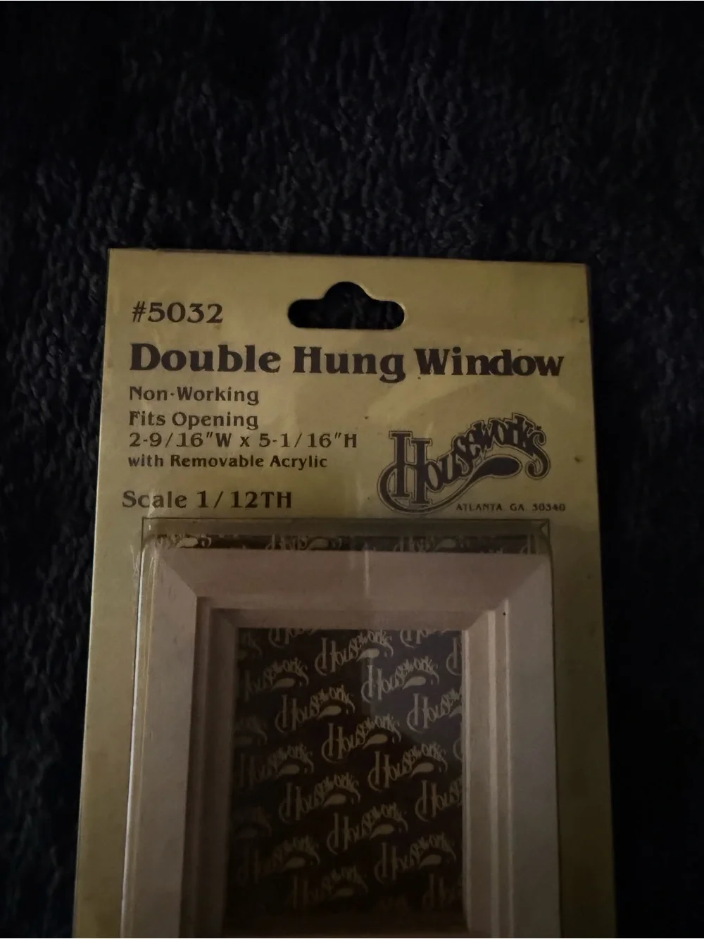 Double Hung Window Wall Decor - White